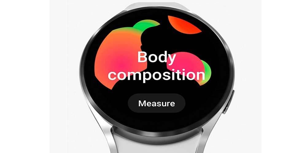 Samsung Galaxy Watch4 watch using sensors