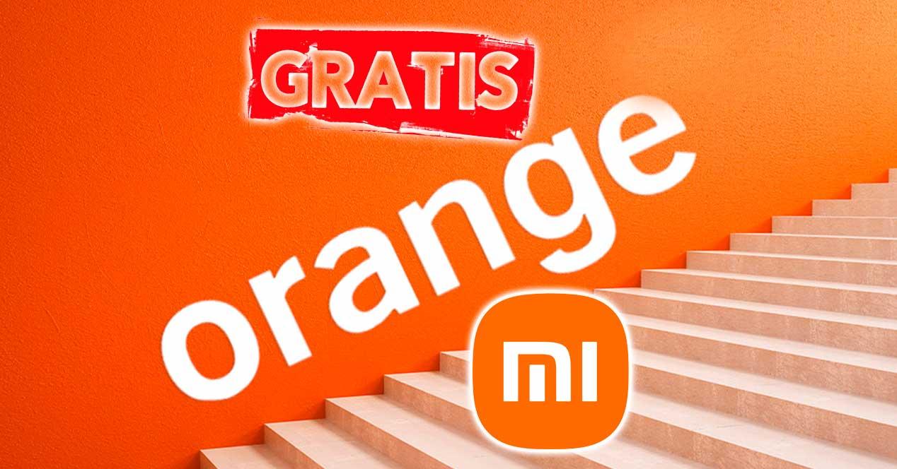 Móviles Xiaomi gratis contratando Orange