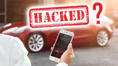 tesla hackeado