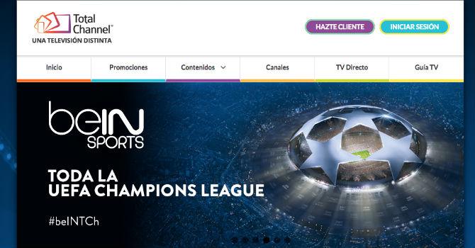 Champions League en Total Channel