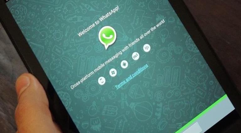 WhatsApp tablet aplicación