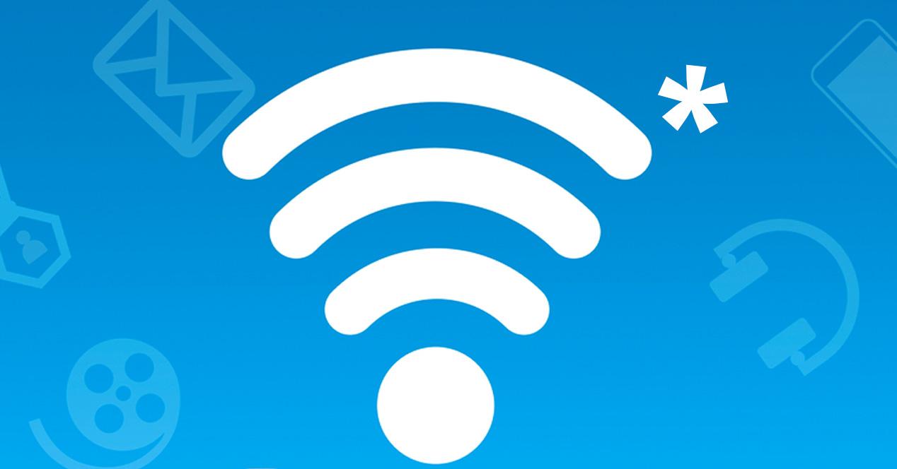 Asterisco en la conexión WiFi