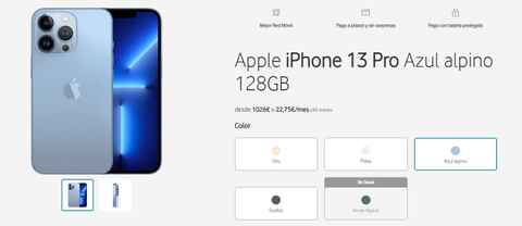 iPhone 13 mini - Especificaciones técnicas