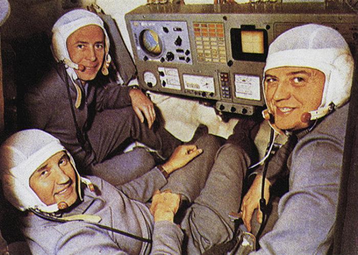 Tripulantes de la Soyuz 11