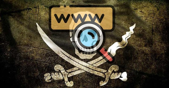 Sitios web pirata