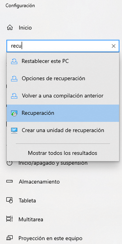 rekuperace windows 10