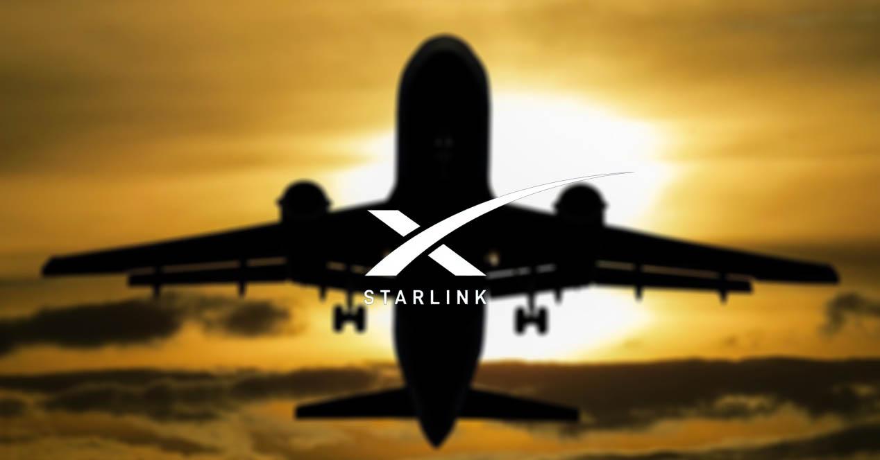 Starlink en aviones