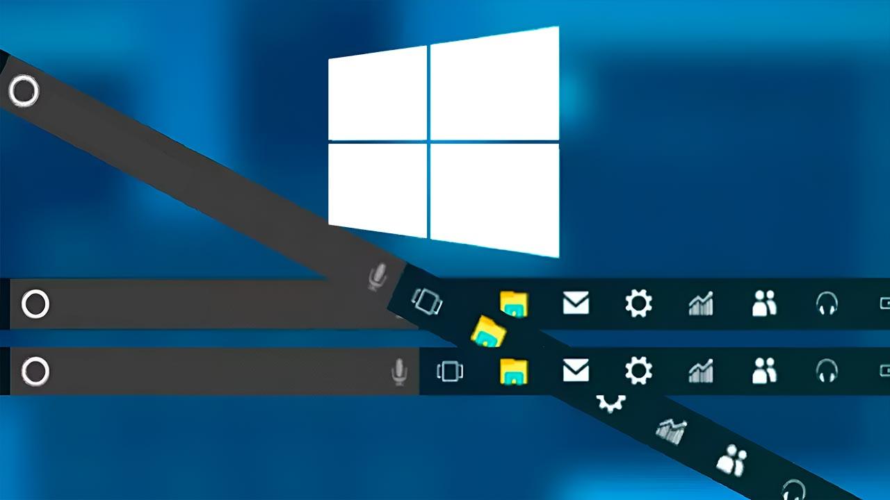 barra de tareas en Windows