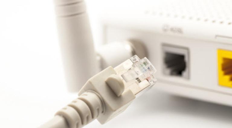 Cable red conexión inestable Internet