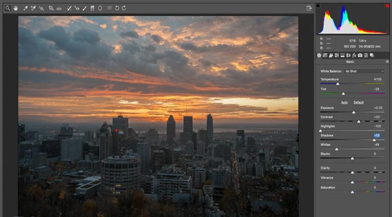 Camera RAW Adobe Photoshop plugin