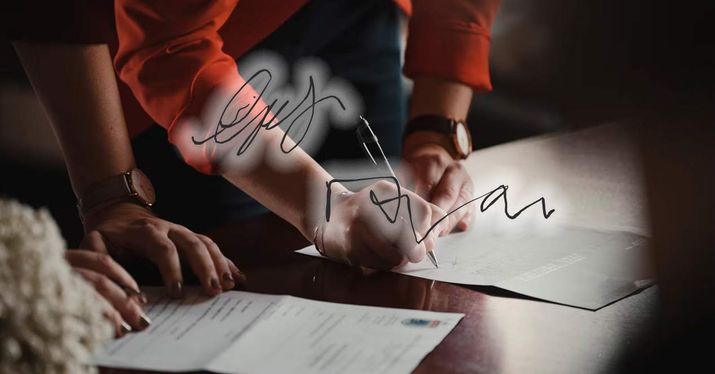 Firmas sin fondo