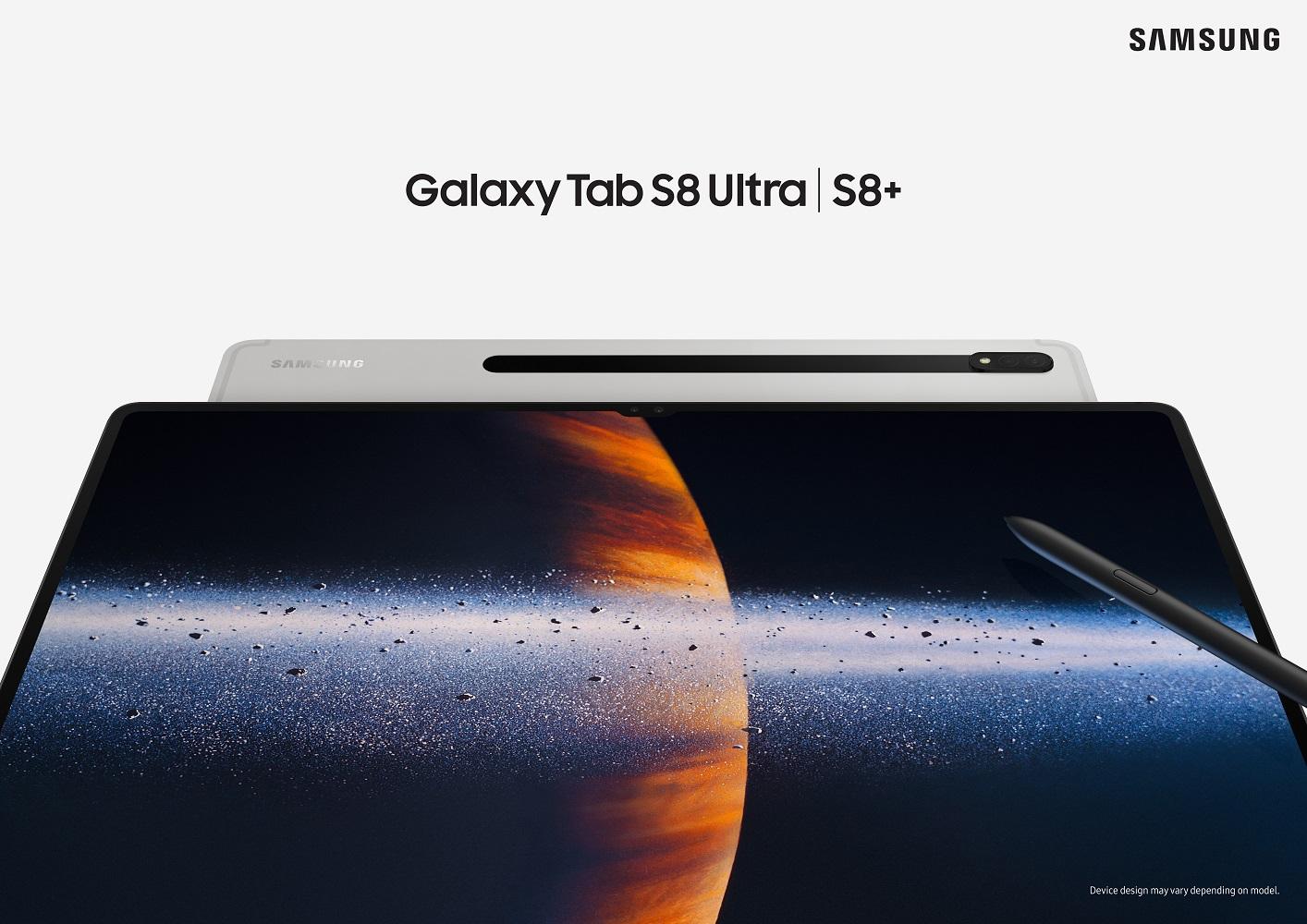 Diseño de la Samsung Galaxy Tab S8 Ultra