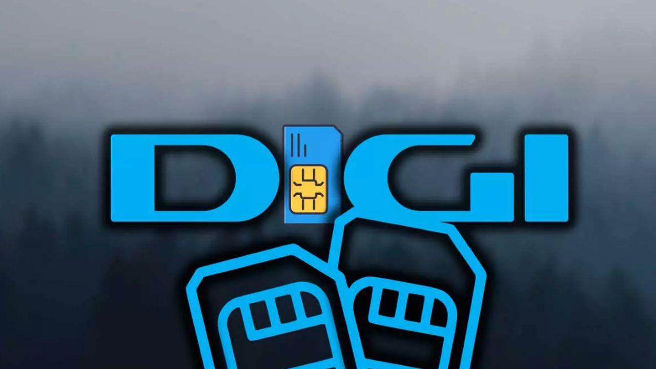Dos tarjetas SIM de la operadora Digi