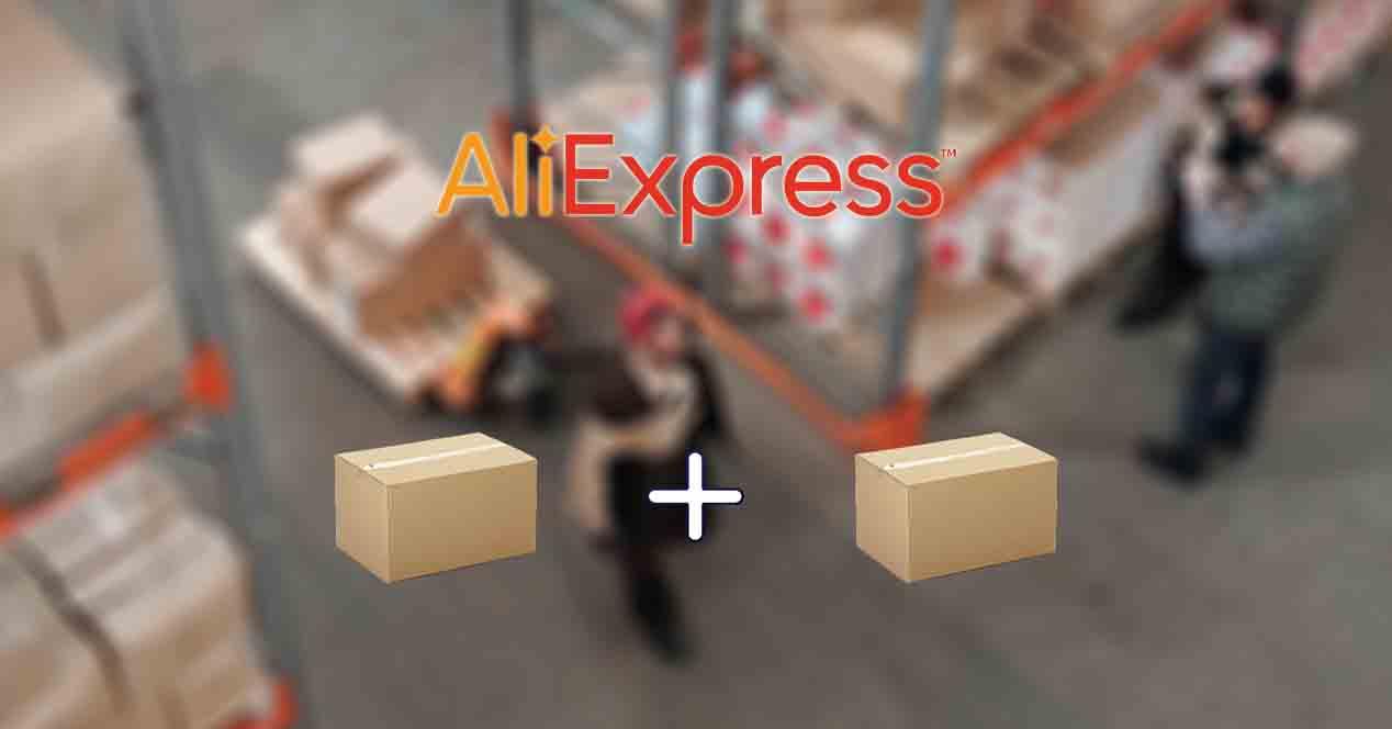aliexpress entrega combinada