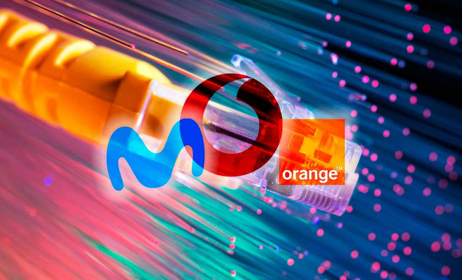 Fibra barata Movistar Orange Vodafone