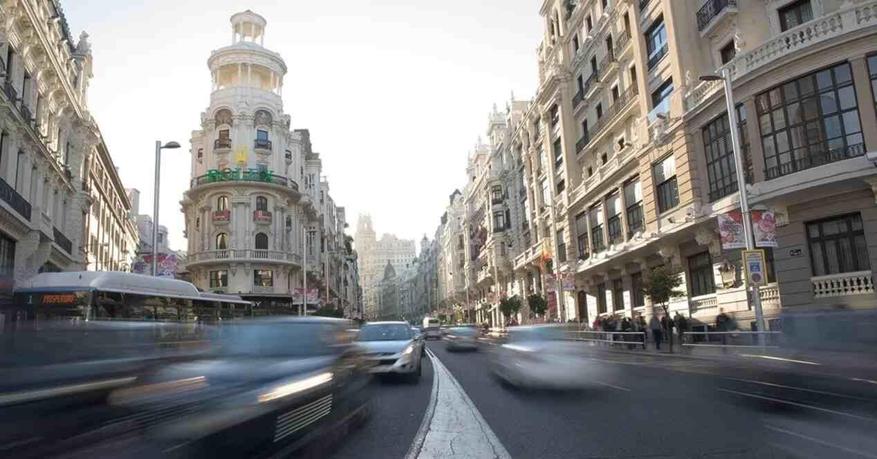 Madrid multa coche sin etiqueta