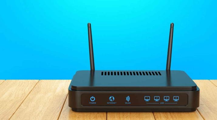 Router antiguo claves Internet