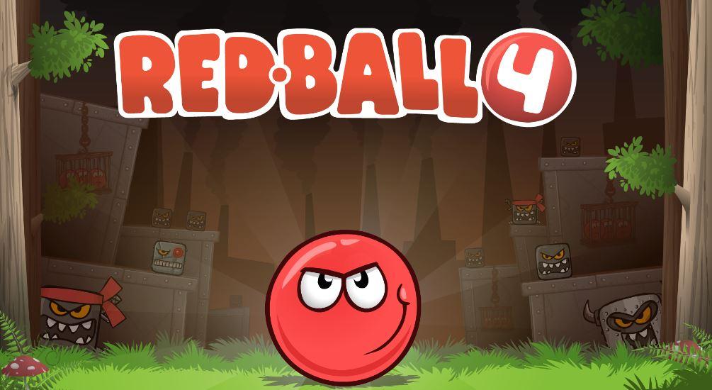 Rød ball 4