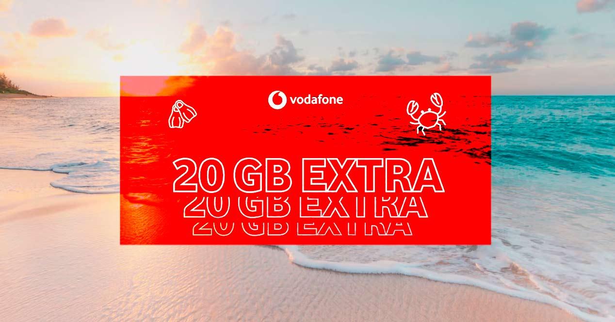 Vodafone 20 GB extra