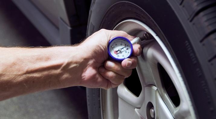 Signes d'usure de la pression des pneus
