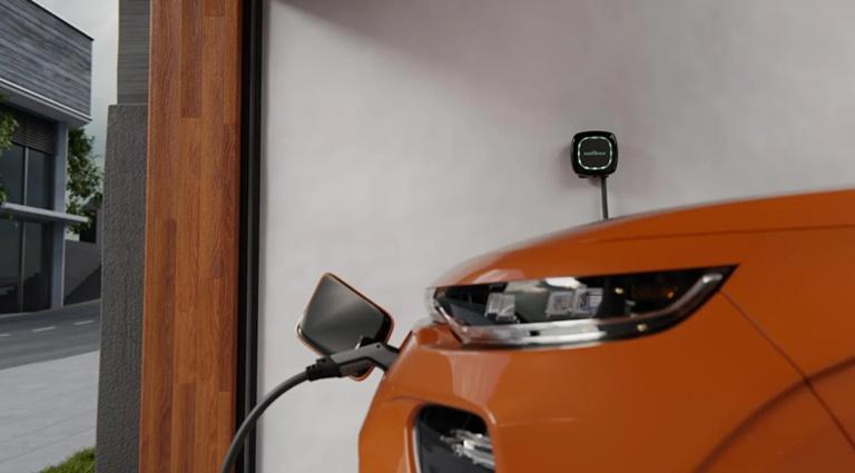 Electric car battery home charging points