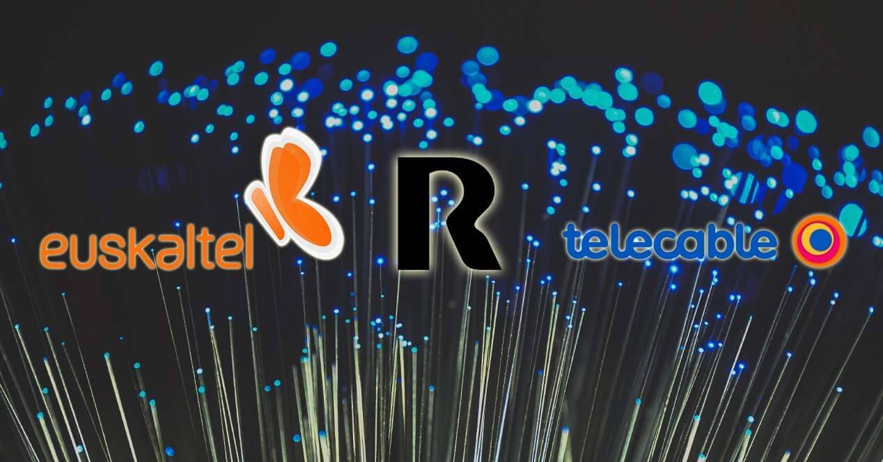 Euskaltel R y Telecable fibra
