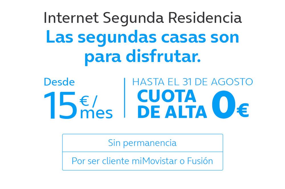 Internet Segunda Residencia Movistar
