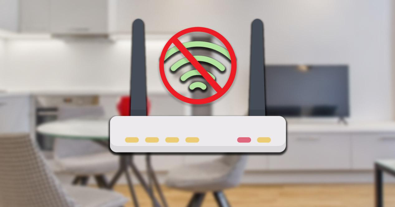 router sin conexión