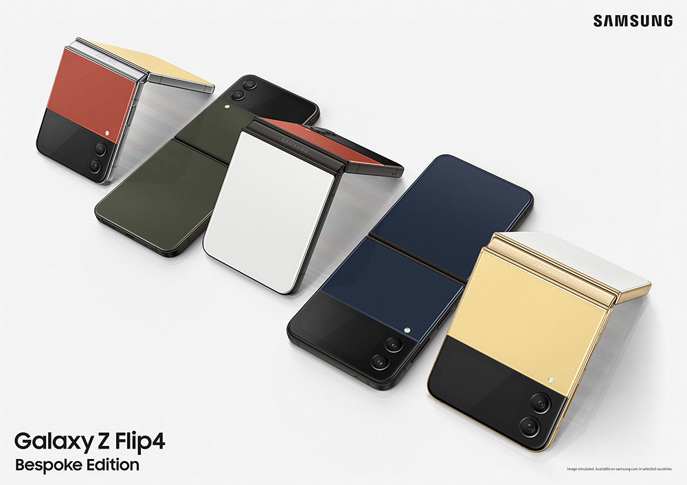 Samsung Galaxy Z Flip4 edición bespoke