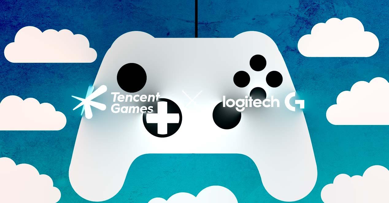 Logitech Tencent consola nube