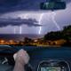 Evita peligros tormenta coche