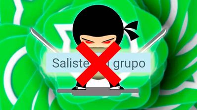 Salir grupo Whatsapp