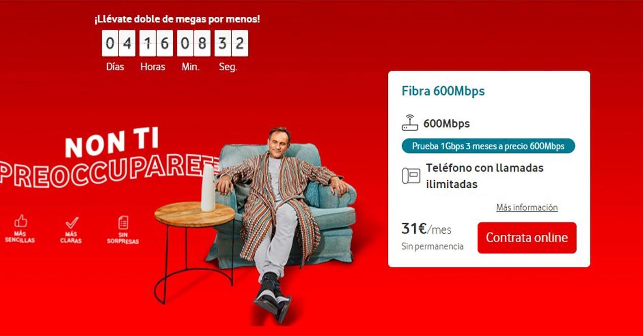 Tarifa Vodafone