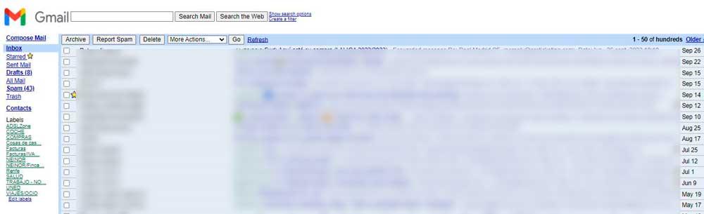 Gmail HTML