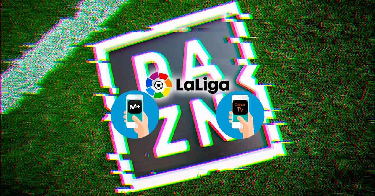 DAZN apps Movistar y Orange