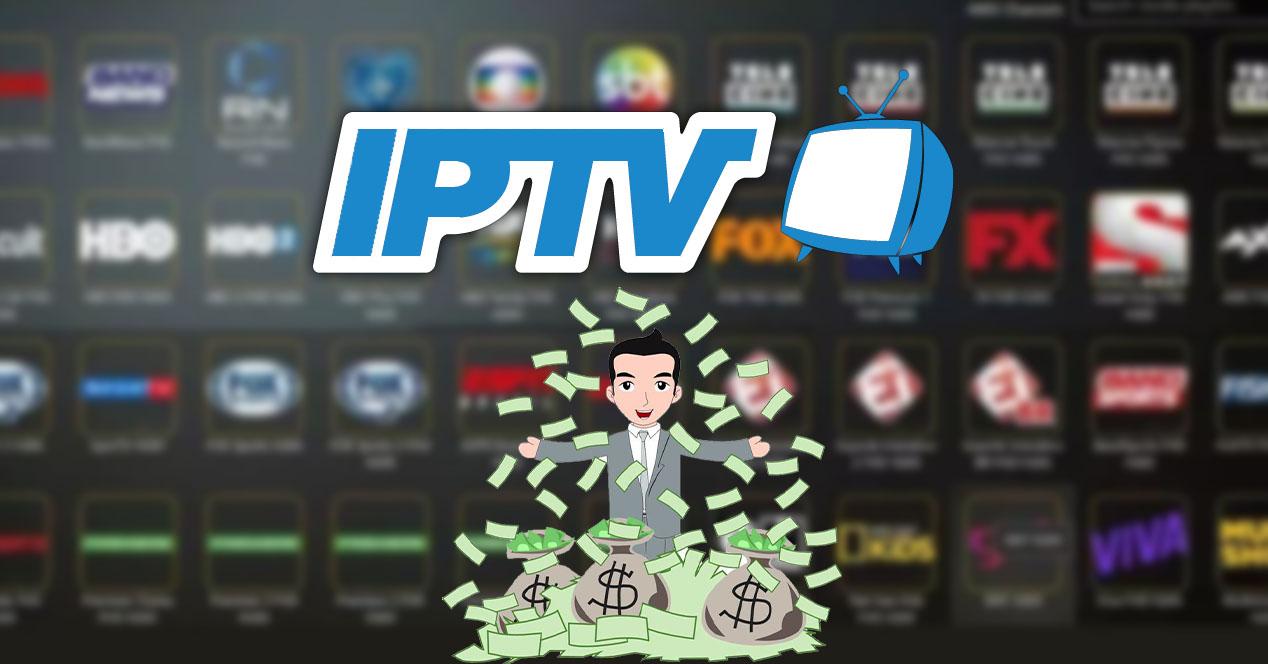 IPTV gana dinero con el tráfico de los canales