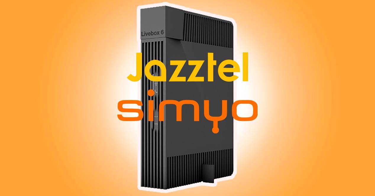 Livebox Jazztel Simyo