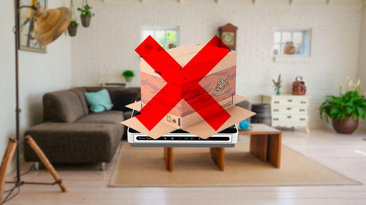Cuatro formas de esconder un router, el enémigo público número uno de la  estética en el hogar