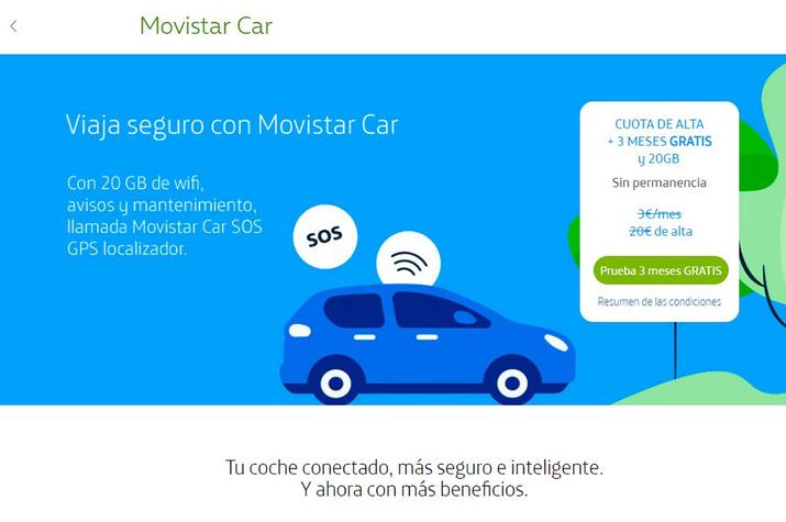promoción Movistar Car