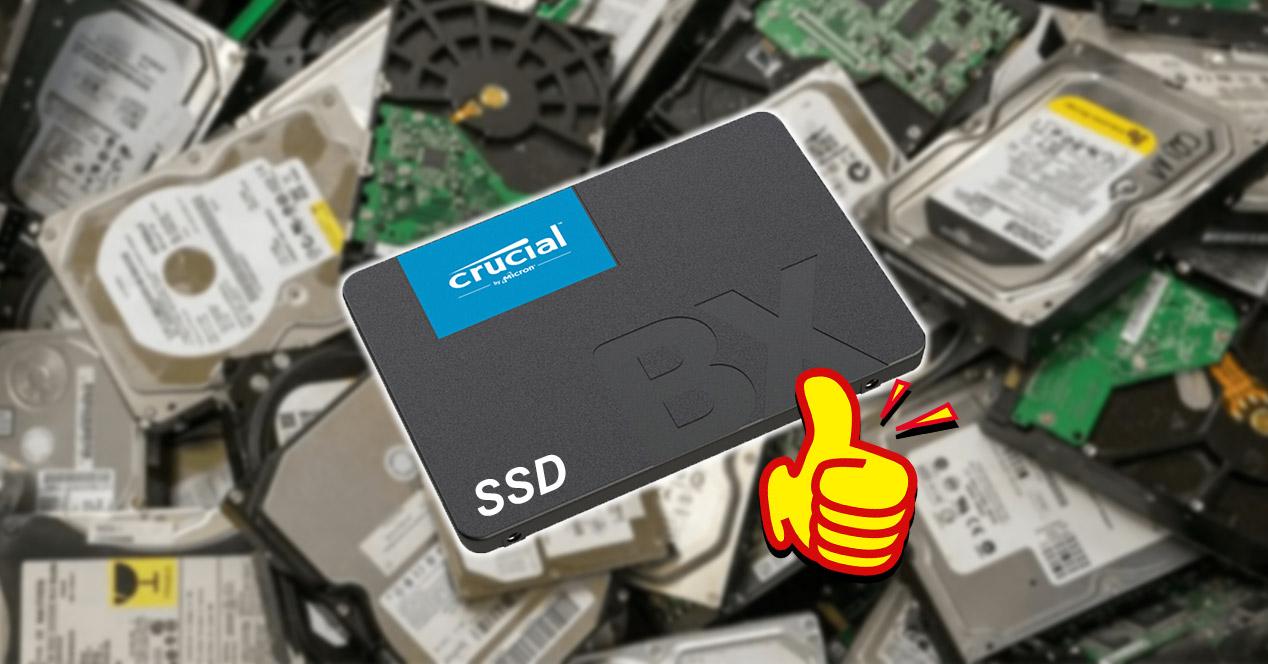SSD y discos duros