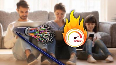 Fibra más rápida en España