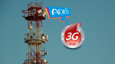 Adiós 3G Vodafone