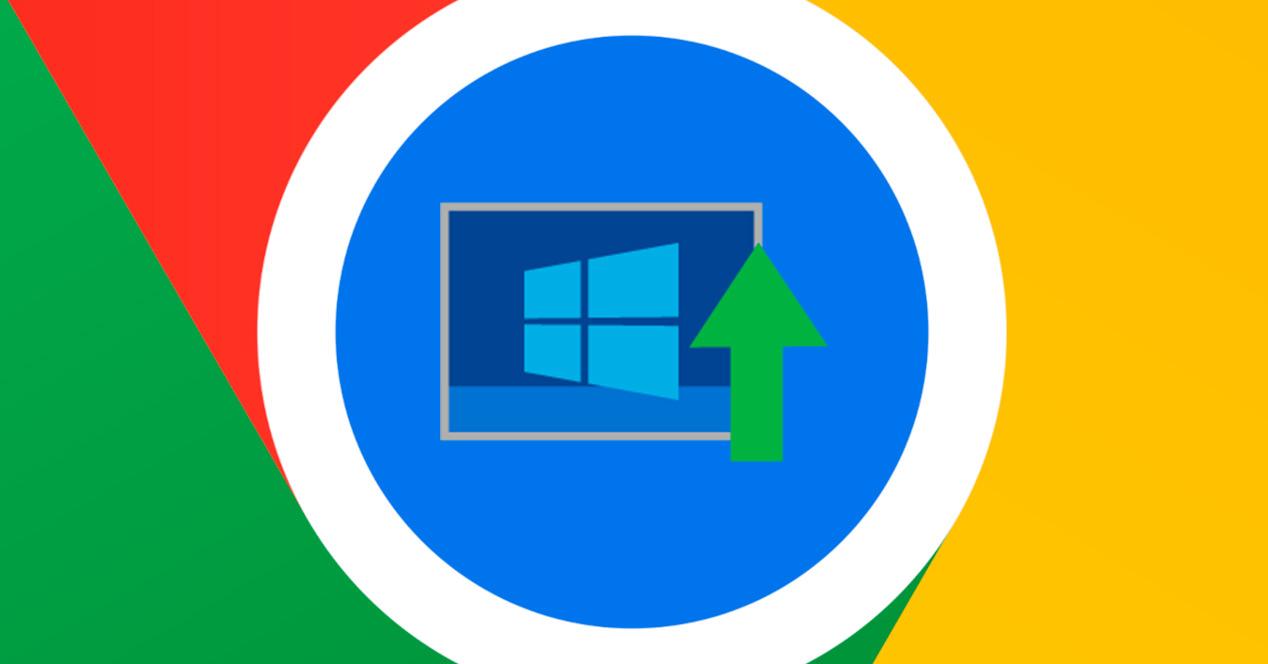 Chrome actualizar Windows