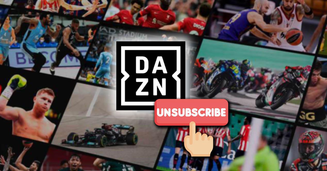 DAZN cambia su forma de cancelar la suscripción: te cobrarán de más aunque no quieras y será más difícil de gestionar