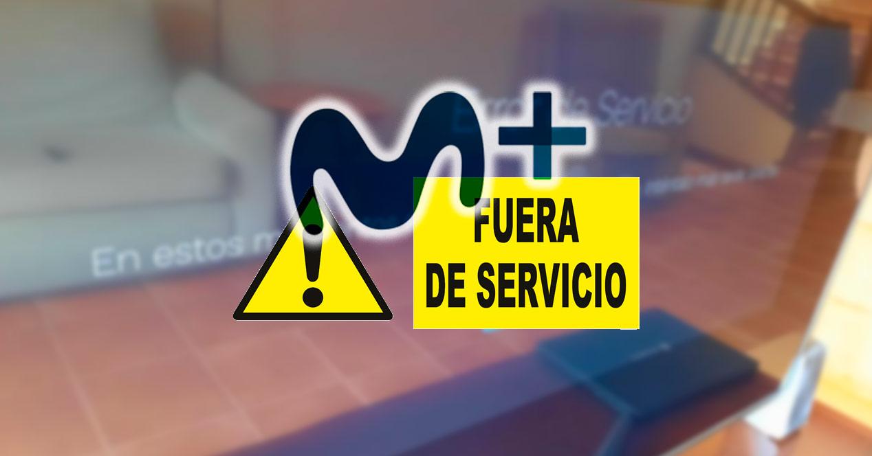 Movistar Plus+ fuera servicio