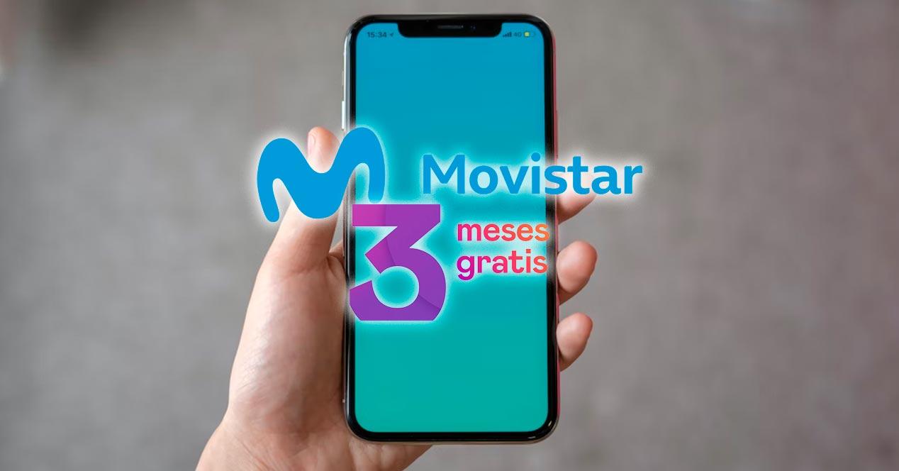 3 meses gratis Movistar