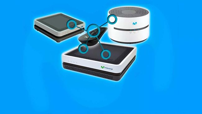 Conectar el deco UHD y amplificador de Movistar al router por WiFi