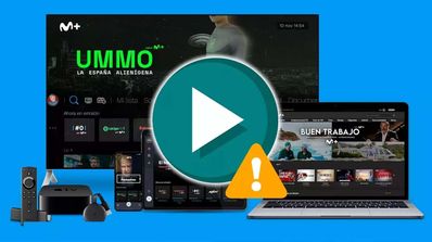 fallo reproducir contenido Movistar Plus+