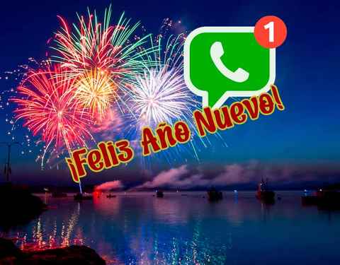  Feliz  ! Frases para felicitar por WhatsApp Año Nuevo y Nochevieja