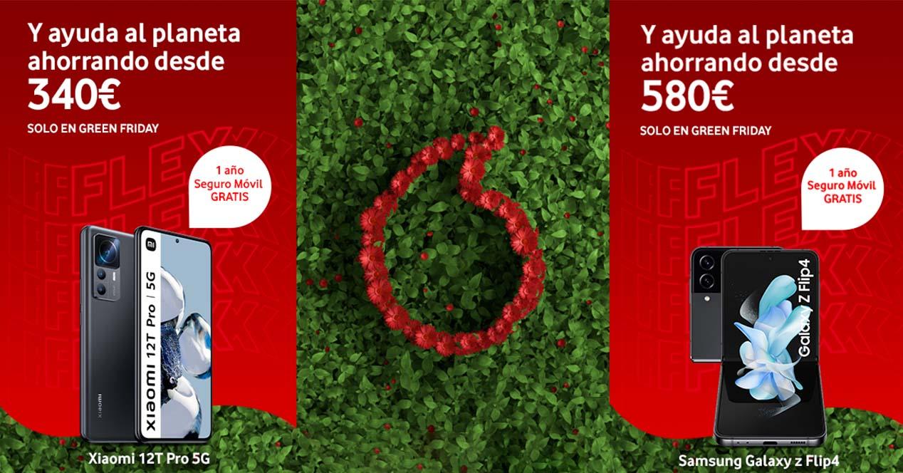 Promoción Green Friday Vodafone